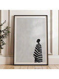 Elevate your living space with this stylish minimalist black and white abstract wall art print. Designed for modern home decor, its clean lines and contrasting tones create a sophisticated focal point that complements any contemporary interior. Crafted to enhance visual interest without overwhelming your space, this print offers a timeless aesthetic that blends seamlessly with diverse design styles. Perfect for adding subtle elegance and artistic flair to your walls.