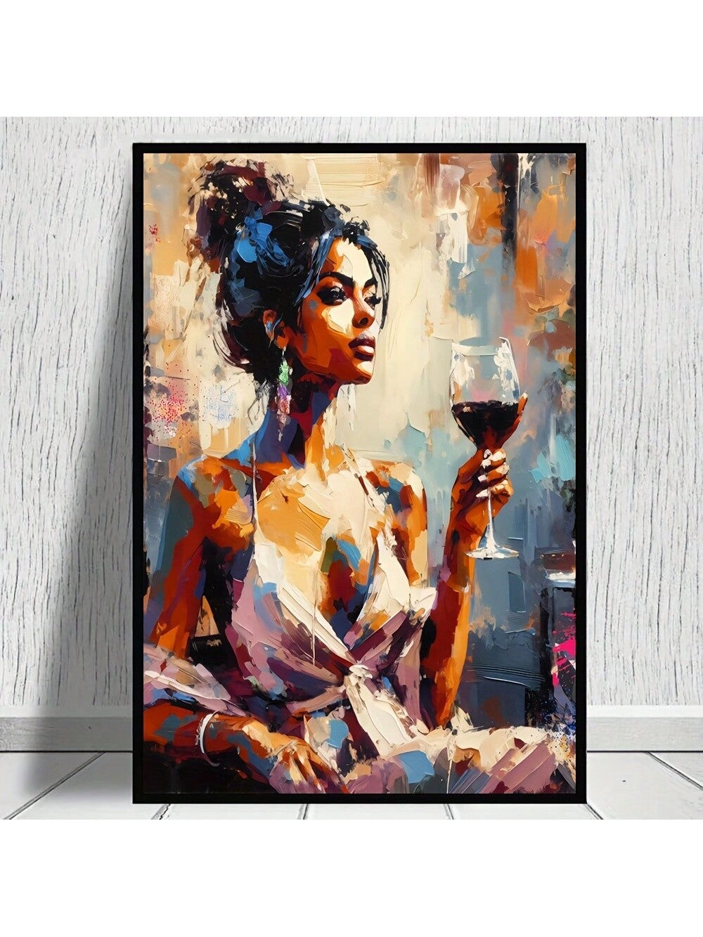 Upgrade your home decor with our Stylish Modern Abstract Art Canvas Print. Show off your chic taste with this unique piece, perfect for adding a touch of sophistication to any room. Made with high-quality materials, it is sure to impress your guests and elevate your space.