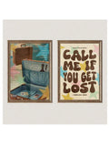 Elevate your home decor with our 'If You Get Lost, Please Call Me' stylish canvas print featuring pop music movie poster design. Perfect for music lovers, this unique piece adds style and personality to any room. Made with high-quality materials, it's a must-have for any art enthusiast.