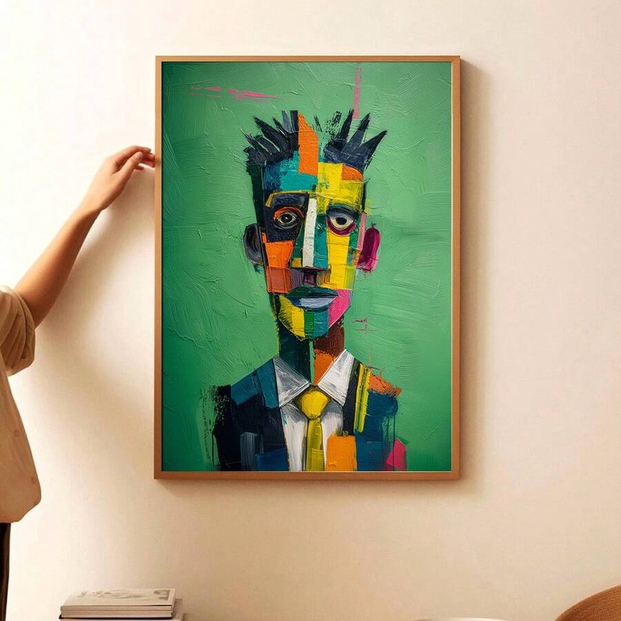Elevate your space with this striking Afrocentric abstract canvas art featuring a stylish vintage African man design. Perfect for modern homes seeking bold, culturally inspired wall decor. This versatile piece combines contemporary aesthetics with urban flair, available in both framed and unframed options to suit your style. Crafted on premium canvas with waterproof properties, it's built to last while making a powerful statement. Transform any room into a gallery-worthy showcase of art that celebrates heri