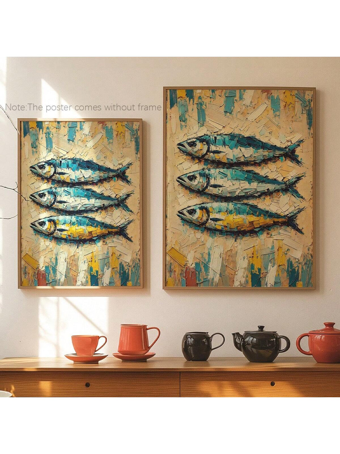 Enhance your home's aesthetic with this stylish wall art canvas poster. Perfect for any room, it adds an elegant touch to your living room, bedroom, hallway, or kitchen. Elevate your decor with this must-have piece.