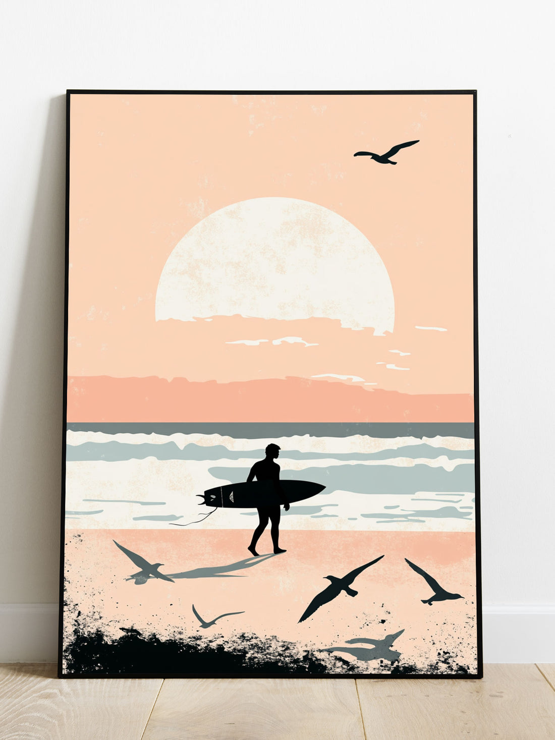 This Surfers Go Under The Wedding Canvas is the perfect addition to your living room, bedroom, or any other space. With its unique poster design, this canvas will add a touch of sophistication and style to your home decor. No frame is needed, making it easy to hang and display. Transform any room with this stunning piece.