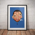Transform your space with this striking Mac Miller Balloonerism poster—a surreal hip-hop art piece that brings artistic depth to minimalist bedrooms. Printed on premium non-woven fabric in vibrant multicolor tones, it captures the dreamy, imaginative essence of the iconic album artwork. Easy to hang, no assembly required. Perfect for music lovers and art enthusiasts seeking bold yet sophisticated wall decor that complements modern, clean aesthetics.