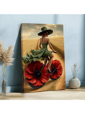 Inspire your home décor with our Surrealistic Fantasy Woman on Bike framed canvas wall art. This stunning piece showcases a unique blend of imagination and style, perfect for any room. Crafted with precision and care, our canvas art is a perfect addition to elevate your interior design.