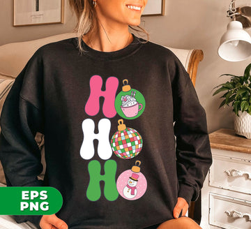 Ho Ho Ho, Funny Santa, Funny Christmas, Love Christmas, Digital Files, Png Sublimation