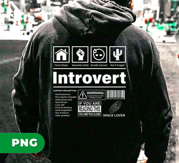 Introvert Gift, Anti Social Humor, Anti Social Gift, Introvert Human, Digital Files, Png Sublimation