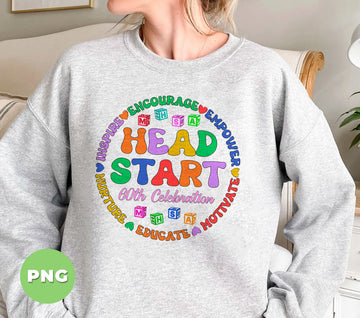 Back To School, Head Start 60th Celebration, Gift For Teacher, Groovy School Gift, Digital Files, Png Sublimation