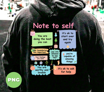 Positive Affirmations PNG, Self Care Mental Health Quotes, Motivational Sublimation, Inspirational Reminder Clipart, Uplifting Designs