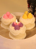 Indulge in the sweet aroma of love with Sweet Embrace. This white Valentine's Day cake scented candle is the perfect gift to show your loved ones how much you care. With its enticing fragrance and elegant design, it's sure to bring warmth and joy to any space. Share the love and light up someone's day with Sweet Embrace.