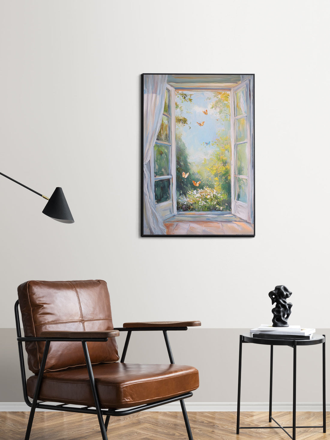 Transform your living room, bedroom, or even your sofa with the vibrant and unique Garden Behind The Door Canvas Poster. Perfect for adding a touch of charm and nature to your home, this poster comes unframed and is sure to enhance any room. Bring the outdoors inside with this stunning piece of wall art.