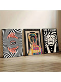 Elevate your interior with this expert-curated 3-piece canvas wall art set featuring captivating optical illusions. Designed to intrigue and inspire, each piece showcases a unique weird aesthetic that adds depth and conversation-starting appeal to any room. Perfect for those seeking distinctive, modern decor that challenges perception and enhances visual interest. Crafted with high-quality materials, this set ensures lasting vibrancy and style in your home environment.
