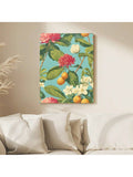 Elevate your living spaces with this Tropical Floral and Citrus Canvas Wall Art, designed to bring vibrant energy and a refreshing ambiance to any room. Perfect for the living room, bathroom, bedroom, or kitchen, this piece combines vivid floral and citrus motifs to create a lively yet sophisticated atmosphere. Crafted on high-quality canvas, it offers durability and rich color saturation, making it an ideal choice for enhancing your home decor with a touch of tropical elegance.