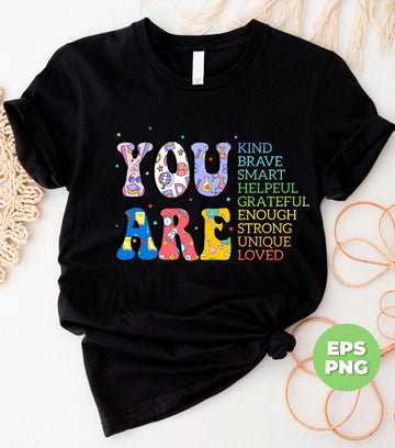 You Are Kind, Teacher Appreciation, Love Teacher, School Doodle, Back To School, Digital Files, Png Sublimation