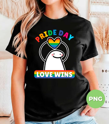 Pride Day, Love Wins, Love Lgbt, Lgbtq Pride Gift, Digital Files, Png Sublimation