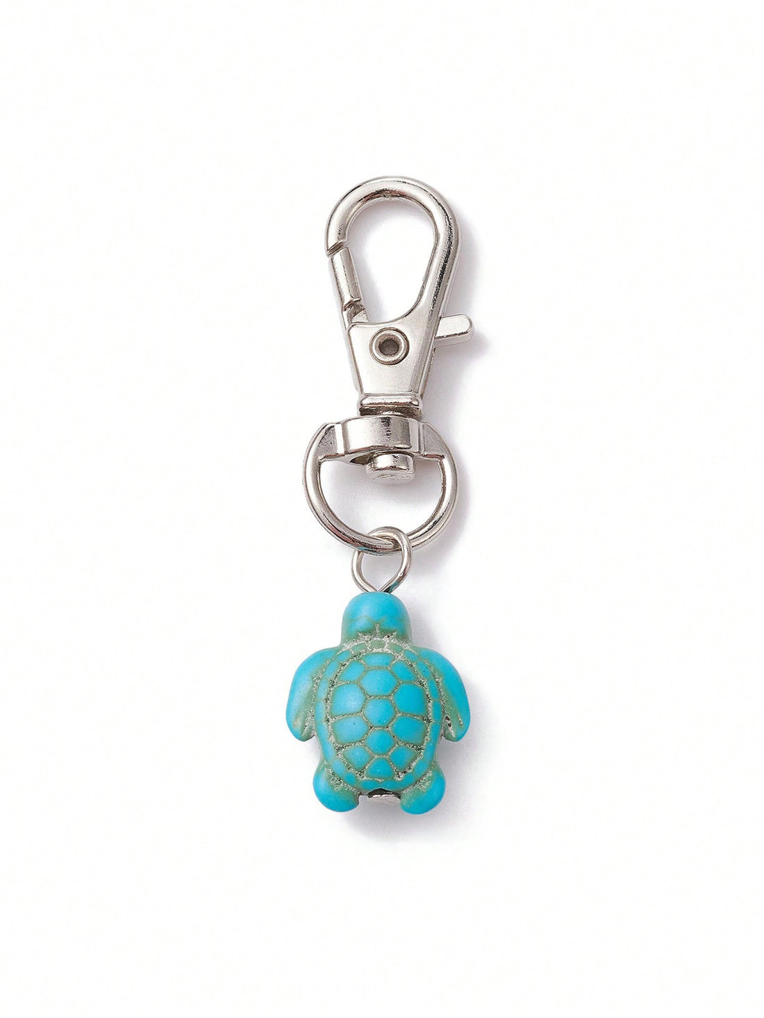 This turquoise turtle keychain is more than just a stylish accessory - it's your loyal emotional support companion for every journey. Attach it to your keys or bag to remind yourself that you are never alone. Made with durable materials, it's perfect for travel and everyday use.