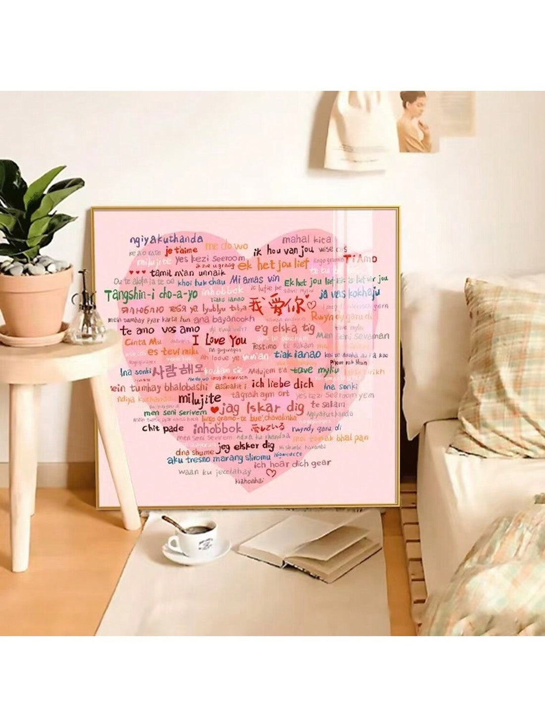 This Love Poster is the perfect Valentine's Day gift for couples. Featuring a beautiful and romantic design, this unframed poster will add a touch of love to any room. Share your love with your significant other and make this Valentine's Day even more special.