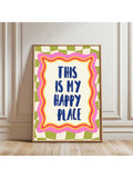 Elevate your living space with this unframed 