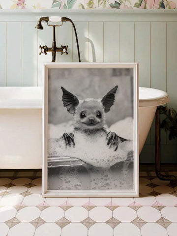 Elevate your space with this unique black and white bat canvas art print, designed to bring a sophisticated and creative touch to both home and office environments. Its striking monochrome palette enhances any décor style, while the detailed bat imagery adds an intriguing focal point. Perfect for those seeking a blend of modern artistry and subtle boldness, this canvas print offers a refined way to express individuality and inspire creativity in your surroundings.