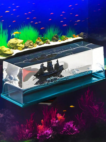 Introducing the Unsinkable Black Pearl Pirate Ship Model - a fluid floating desktop decoration for home, office, and gifts. Expertly crafted for a realistic appearance, this model showcases the unsinkable design of the infamous Black Pearl, providing a unique and educational addition to any space.