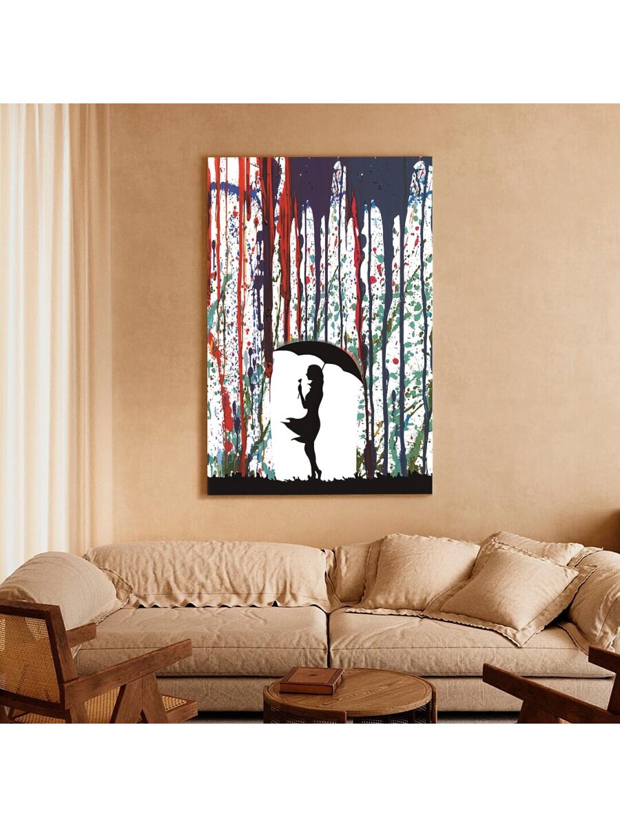 Upgrade your living space with this Urban Graffiti Canvas Art Print. Perfect for adding a modern touch to your bedroom, living room, or dorm room. Made from high-quality canvas, this wall décor is durable and stylish. Elevate your interior design with this unique piece.