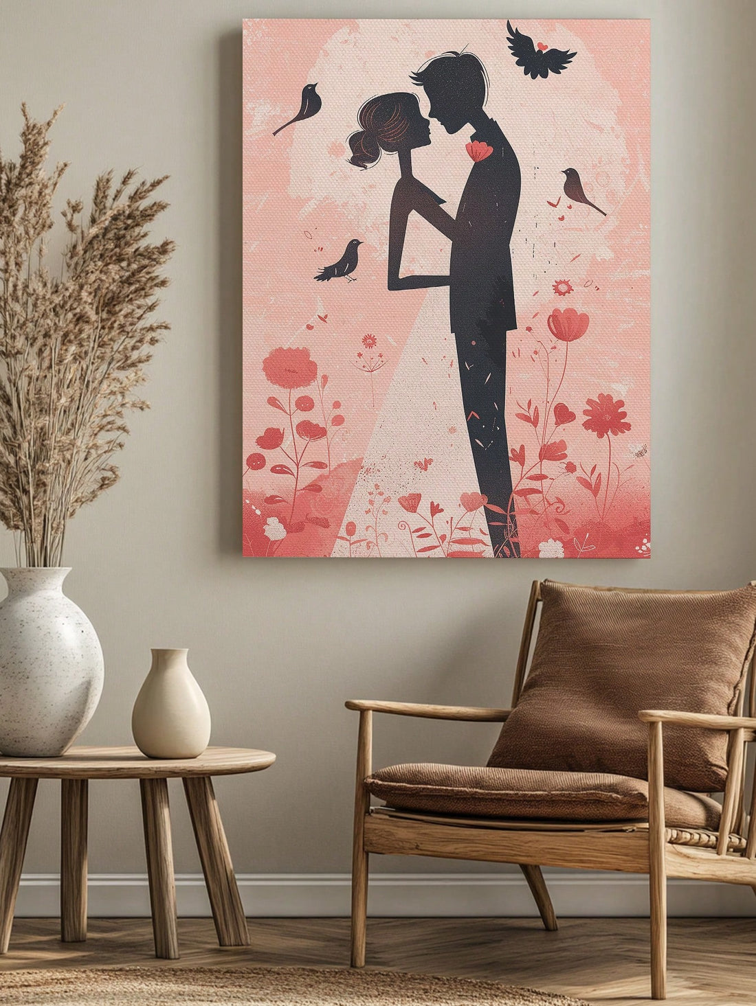 Add a touch of love and coziness to your home decor with our Valentine's Day Hug Canvas Art. This beautiful piece is the perfect way to celebrate the holiday and make your home feel warm and inviting. It also makes for a thoughtful and heartfelt gift for your loved ones.