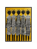 This unframed canvas art print features a vibrant African design that will bring life and color to any space. With its high-quality printing process and durable canvas material, it is the perfect wall decor for any room. Elevate your home with this eye-catching piece of art.
