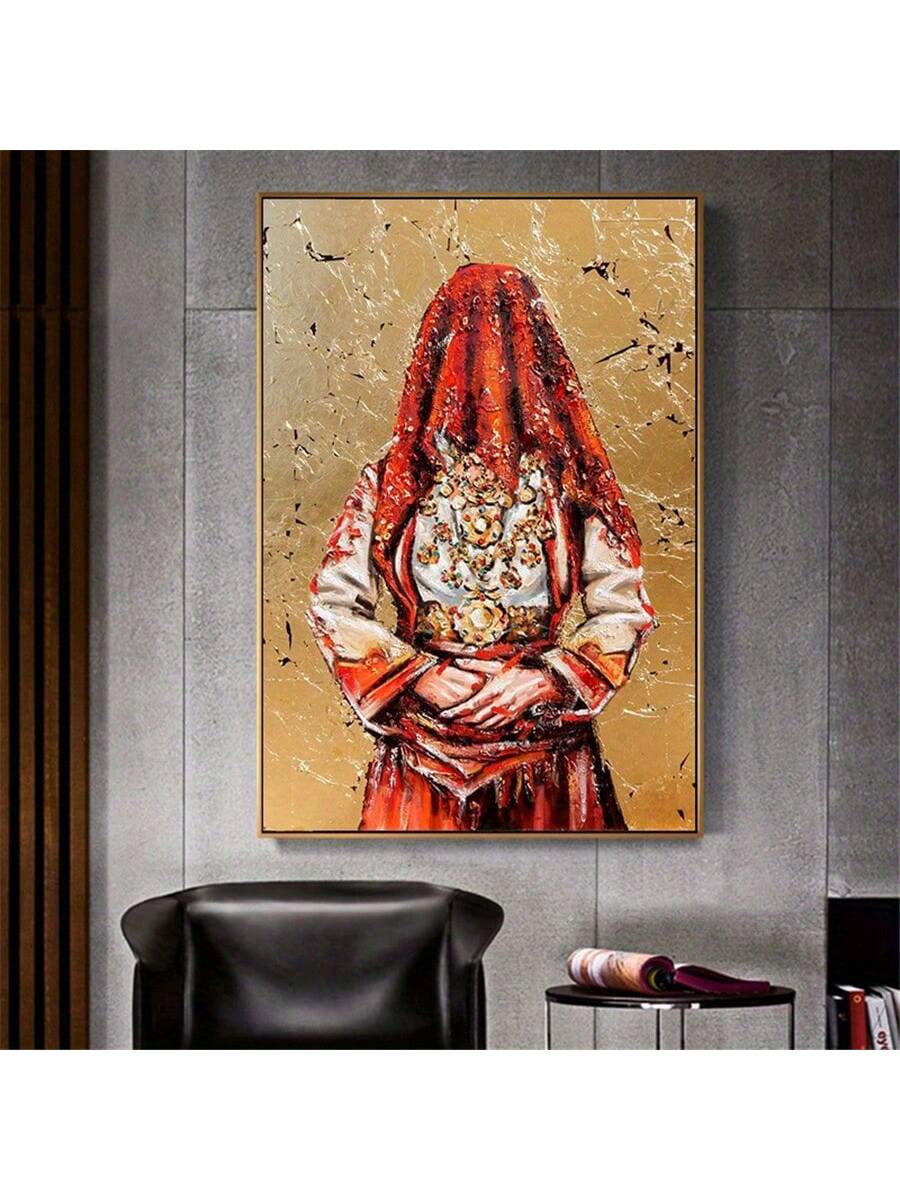 Celebrate Albanian heritage with this Vibrant Albanian Women Canvas Art, showcasing traditional attire and intricate jewelry. This modern wall decor adds cultural richness and a striking visual focal point to living rooms or bedrooms. Crafted to highlight authentic details, it brings elegance and history into your space with expert artistry and vibrant colors.
