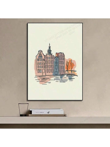 Celebrate the beauty of fall with this vibrant watercolor canvas art featuring colorful pumpkins and fallen leaves. Perfect for Halloween and autumn decor, it brings a warm, seasonal touch to any space. Crafted with expert detail, this piece enhances your home’s ambiance with rich hues and festive charm.