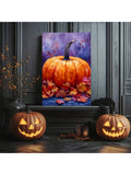 Celebrate the beauty of fall with this Vibrant Autumn Watercolor Pumpkin & Leaves Art Print. Expertly crafted, it captures the rich colors and textures of autumn, making it an ideal addition to Halloween and seasonal home decor. This art print brings warmth and festive charm to any space, enhancing your environment with a sophisticated seasonal touch.