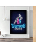 Elevate your tattoo studio or personal space with this vibrant blue and pink neon sign canvas art. Designed for tattoo artists and enthusiasts, it adds a modern, eye-catching touch that enhances any environment. Crafted with vivid colors and sharp detail, this piece brings energy and style, making it an ideal decor choice to showcase your passion for tattoo culture.