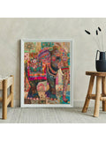 Add a bold statement to any space with this Vibrant Elephant Canvas Poster. Featuring rich colors and intricate details, it brings a unique artistic touch to your home, office, or café. Crafted on high-quality canvas, this durable wall décor enhances your environment with a striking visual centerpiece that sparks conversation and elevates your interior design.