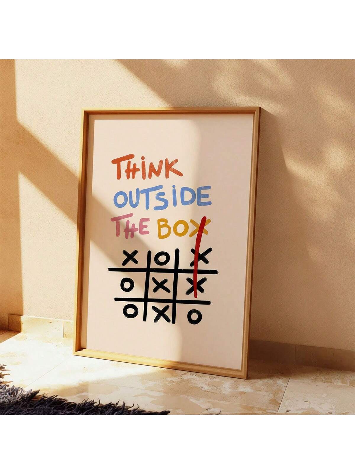 Elevate your space with this vibrant frameless canvas art featuring an inspirational quote. Designed for modern homes and offices, it offers a sleek, borderless look that seamlessly integrates with any decor. The vivid colors and crisp typography not only enhance visual appeal but also provide daily motivation, making it a perfect addition to boost creativity and positivity in your environment. Durable and easy to hang, this canvas art combines style and inspiration effortlessly.