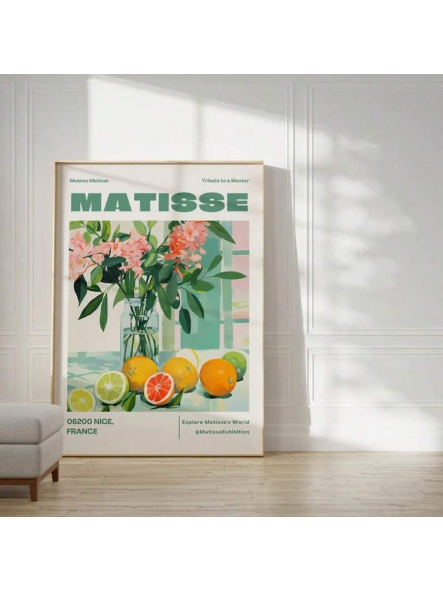 Elevate your living space with this vibrant Henri Matisse canvas print, showcasing bold colors and dynamic shapes that capture the essence of modern art. Perfect for adding a sophisticated yet lively touch to any room, this high-quality wall art enhances your decor with timeless style and artistic flair. Crafted to bring both visual impact and refined elegance, it’s an ideal choice for those who appreciate expert design and contemporary aesthetics.