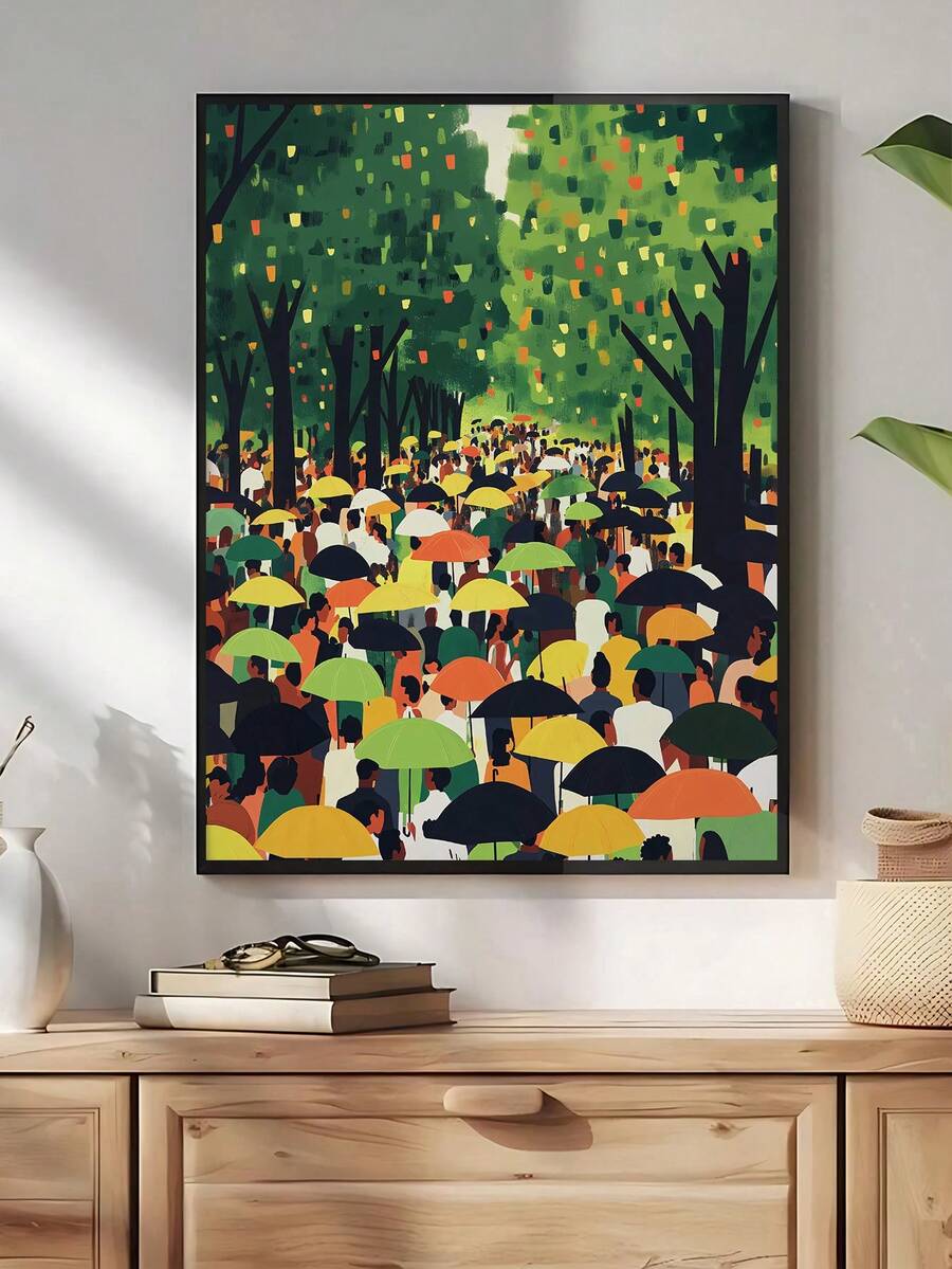 Celebrate the spirit and beauty of Juneteenth with this striking African American art print. Featuring vibrant patterns that blend animal, graphic, and botanical elements in a modern aesthetic, this canvas artwork brings cultural pride and contemporary style to any space. Available as both framed and unframed options, it's perfect for home offices, living rooms, or bedrooms. The waterproof canvas ensures durability, while the removable design offers flexibility in your decor. Make a bold statement that hono