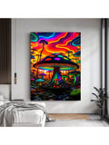 Bring a burst of color and nature-inspired charm to your space with this Vibrant Mushroom Forest Canvas Art. Expertly printed on high-quality canvas and framed for durability, this artwork adds a lively, whimsical touch to living rooms, bedrooms, or any area needing a creative accent. Its vivid hues and detailed design create a captivating focal point that enhances your décor with both style and personality.