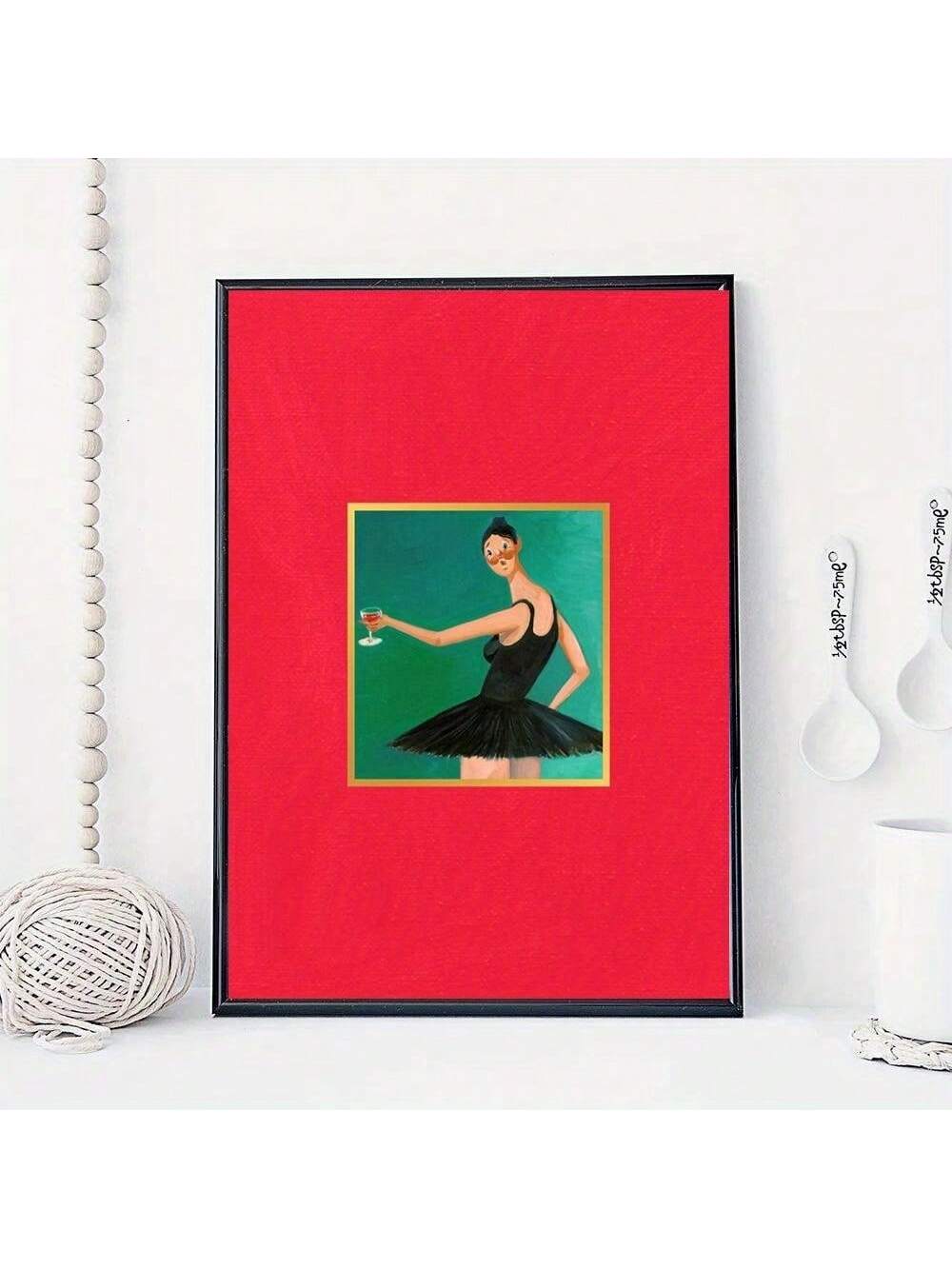 This Vibrant Music Cover Canvas Poster offers a bold and artistic homage to the iconic Dark Twisted Fantasy album, bringing a dynamic fusion of color and emotion to your space. Crafted on high-quality canvas, it is designed to enhance your home decor with its striking visuals and meticulous detail. Ideal for music enthusiasts and modern art lovers, this poster transforms walls into captivating focal points, adding both personality and a sophisticated edge to any room.