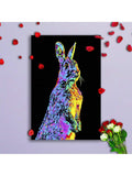 Elevate your living space with this Vibrant Neon Rabbit Canvas Wall Art, expertly crafted to bring a bold, contemporary touch to your home décor. Featuring a striking neon rabbit design, this premium framed poster combines vivid colors with high-quality canvas for lasting vibrancy and durability. Perfect for adding an artistic focal point to any room, it seamlessly blends modern aesthetics with timeless craftsmanship. Ideal for enthusiasts of unique and eye-catching wall art, this piece enhances ambiance wh