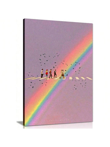 Add a burst of color and energy to your living space with this vibrant rainbow canvas print. Expertly crafted to showcase rich, vivid hues, it transforms any room into a lively and inspiring environment. Ideal for enhancing modern or eclectic decor, this print offers a timeless appeal that brightens your home while reflecting your unique style. Durable and easy to hang, it’s a perfect choice for those seeking a bold yet elegant statement piece.