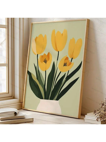 Enhance your space with this Vibrant Spring Tulip Canvas Art, designed to bring fresh, natural beauty into any room. Its frameless design offers a modern, seamless look perfect for living rooms, bedrooms, or offices. Crafted with high-quality materials, this canvas art captures the vivid colors and delicate details of spring tulips, creating an inviting and uplifting atmosphere. Easy to hang and maintain, it’s an expert choice for adding a touch of elegance and seasonal charm to your décor.