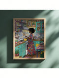 Elevate your kitchen ambiance with this Vibrant Tropical Botanical Art Poster, featuring rich, colorful bohemian designs that bring a lively, natural touch to your space. Printed on high-quality material, it offers vivid detail and durability. Choose the optional frame to complete the look with a polished finish, making it an expert choice for stylish, nature-inspired wall decor.