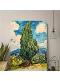 Elevate your space with this Vibrant Van Gogh Cypress Tree Canvas Art, a masterful impressionist piece that brings dynamic color and texture to any room. Perfect for homes, offices, or cafes, this artwork captures the iconic swirling cypress trees with rich, expressive brushstrokes, adding depth and artistic flair. Crafted on high-quality canvas, it offers durability and a striking visual impact, making it an ideal choice for those seeking to infuse their environment with timeless creativity and sophisticat