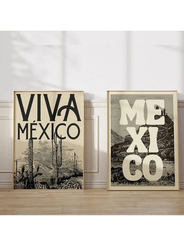 Add a touch of elegance and vintage charm to your home or cafe with our Vintage-Inspired Black &amp; Gray English Letter Posters. These European style wall art pieces exude sophistication and make for the perfect addition to trendy homes and cafes. Elevate your space today with our exclusive posters.