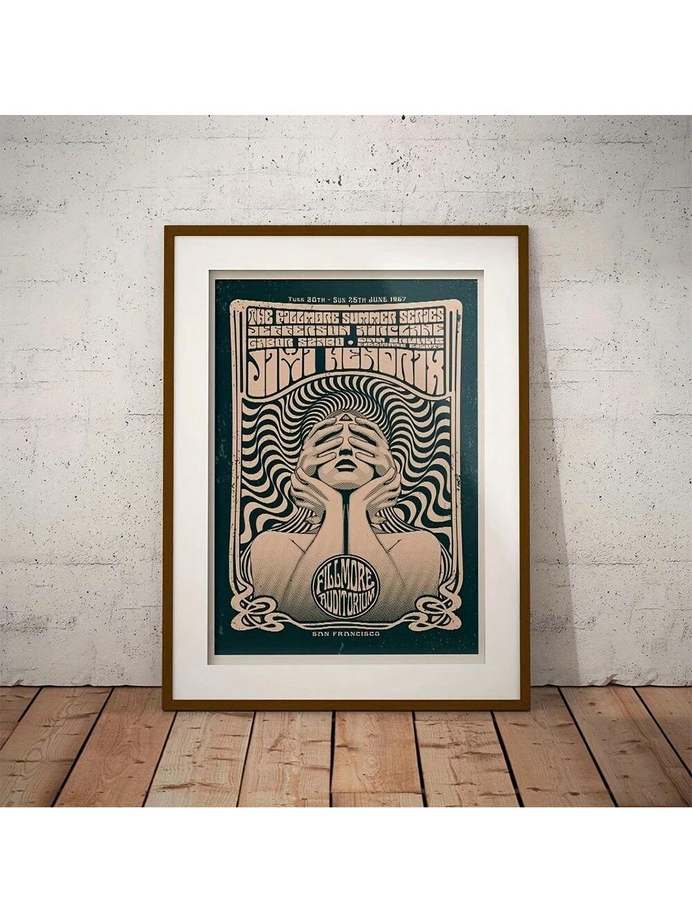 Celebrate the iconic spirit of 1967 San Francisco with this vintage concert canvas print. Featuring abstract rock poster art, it captures the essence of a legendary music era, making it a sophisticated addition to any home decor. Crafted on high-quality canvas, this piece offers durability and vibrant color retention, perfect for enthusiasts seeking authentic retro style with expert-level artistry.