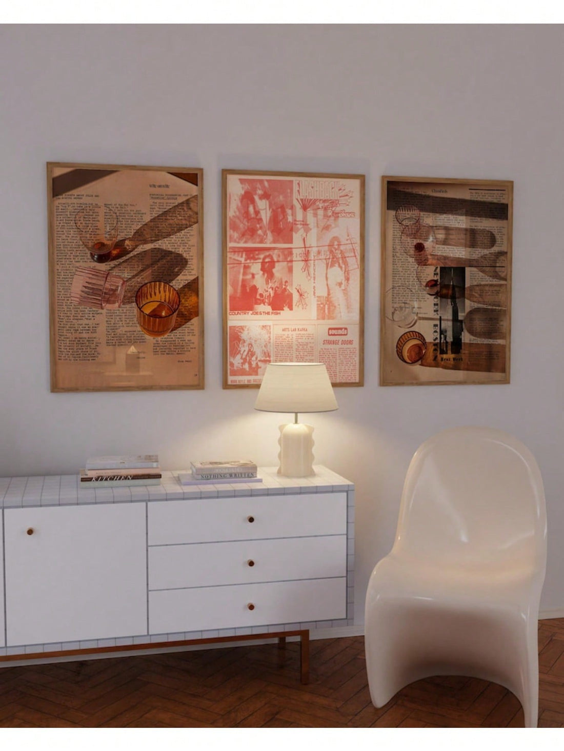 Elevate your living space with our Vintage 70s Typography Wall Art Set, featuring expertly designed prints that capture the timeless charm of 1970s graphic style. Perfect for adding a sophisticated, retro flair to any room, these gallery-quality prints blend bold typography with aesthetic appeal to complement chic, modern décor. Crafted for durability and visual impact, this set is ideal for those seeking to infuse personality and vintage authenticity into their home environment.