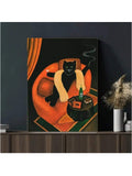 This vintage animal canvas poster is the perfect addition to any cozy space. With a retro design, it adds a touch of nostalgia to the room. Made from high-quality canvas, it brings a level of durability to the room. Transform your space into a retro haven with this timeless piece.