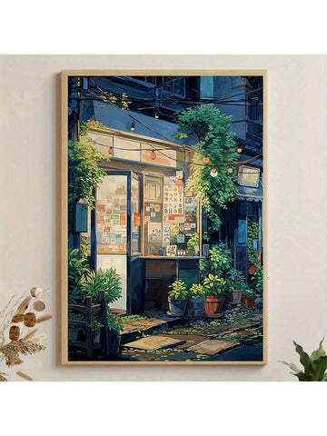 Featuring vintage anime scenes on canvas, this art piece adds a touch of nostalgia and style to any living room or bedroom. Elevate your home decor with a modern twist and embrace your love for anime. Perfect for anime lovers and those looking for unique wall decor.