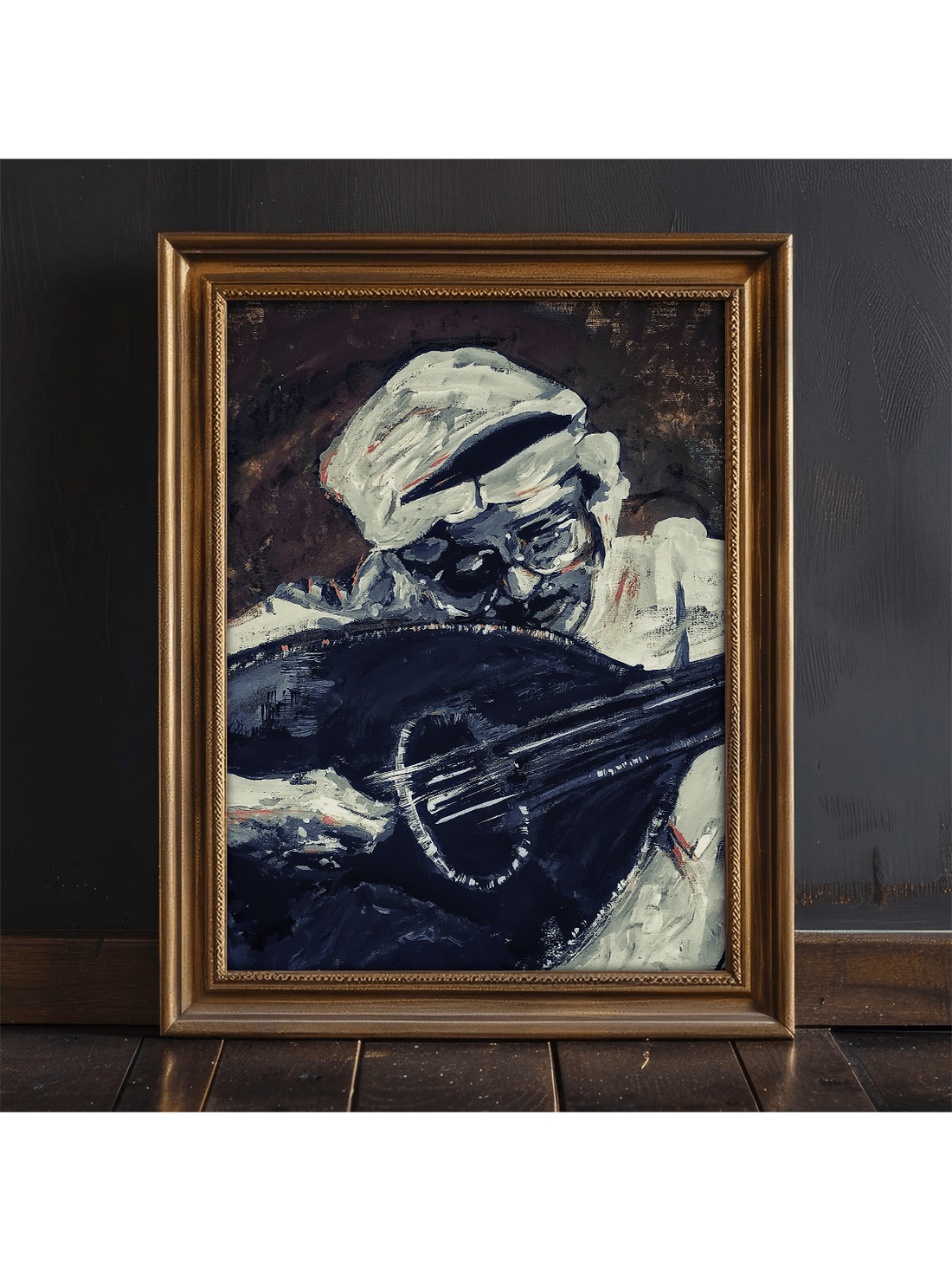 Celebrate the legacy of Talal Maddah with this vintage black and white wall art, featuring an abstract depiction of the iconic musician. Perfectly suited for home, dorm, or office spaces, this poster adds a sophisticated artistic touch while honoring musical heritage. Its monochrome palette complements various decor styles, making it a timeless piece that inspires creativity and cultural appreciation.
