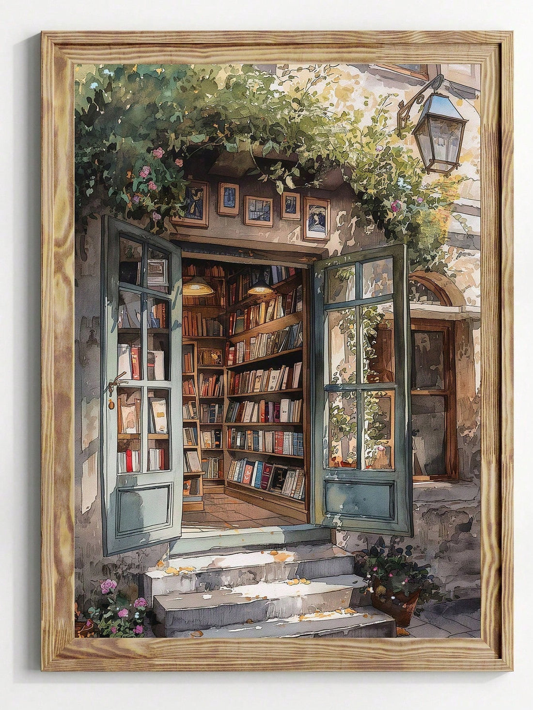 Transform your space with this captivating vintage bookstore canvas wall art. Featuring nostalgic imagery that celebrates the charm of classic libraries and literary culture, this piece brings warmth and character to any room. The aesthetic design complements modern, eclectic, and traditional interiors alike, making it an ideal choice for book lovers, students, and anyone seeking to infuse their home with intellectual elegance. High-quality canvas construction ensures lasting durability and vibrant color re
