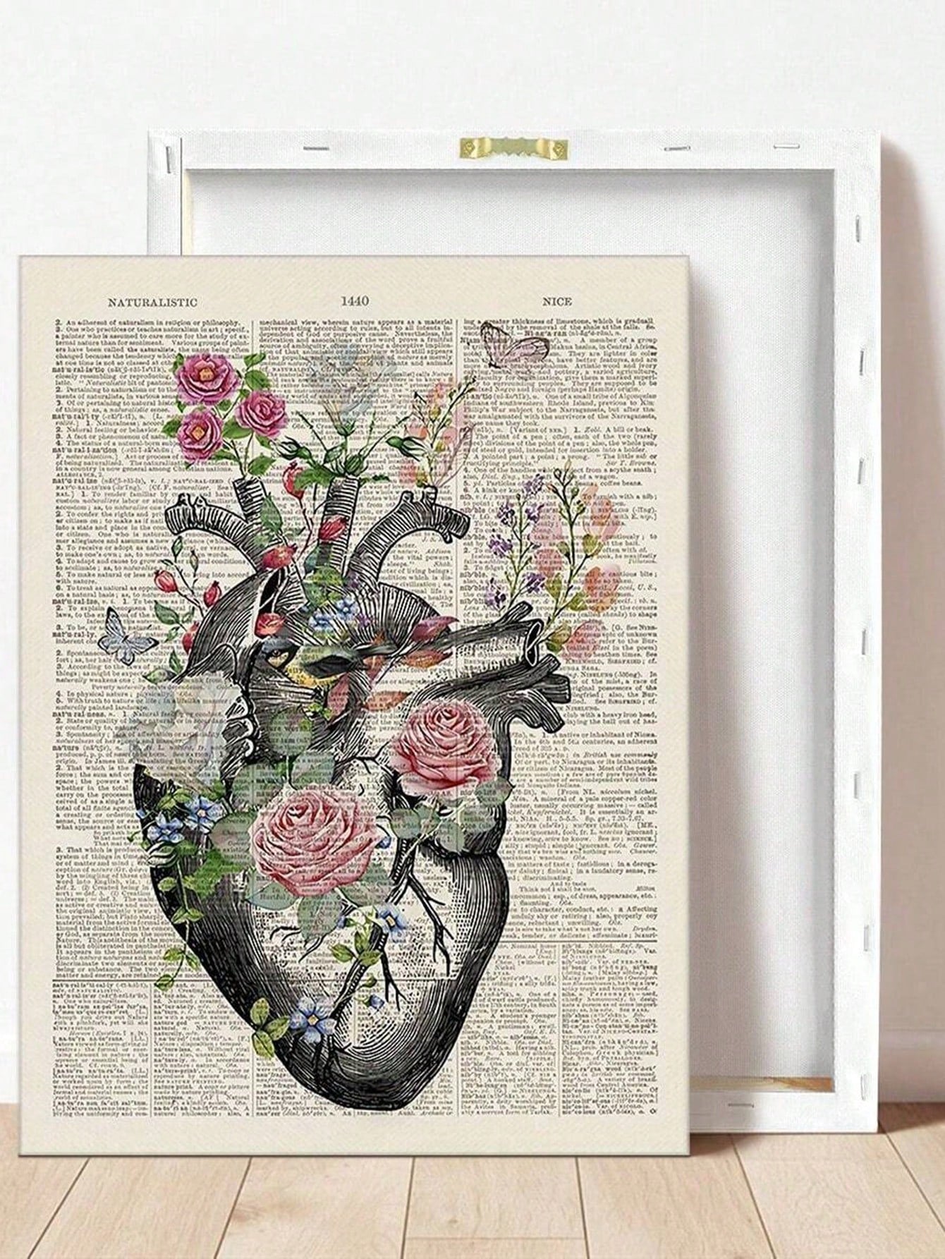 Add a touch of romance to your home decor with our Vintage Botanical Bliss canvas print, featuring a beautiful illustration of a blooming He flower. Inspired by nature, this print will add a subtle yet elegant touch to any room. Made with high-quality materials, it's the perfect addition to your art collection.