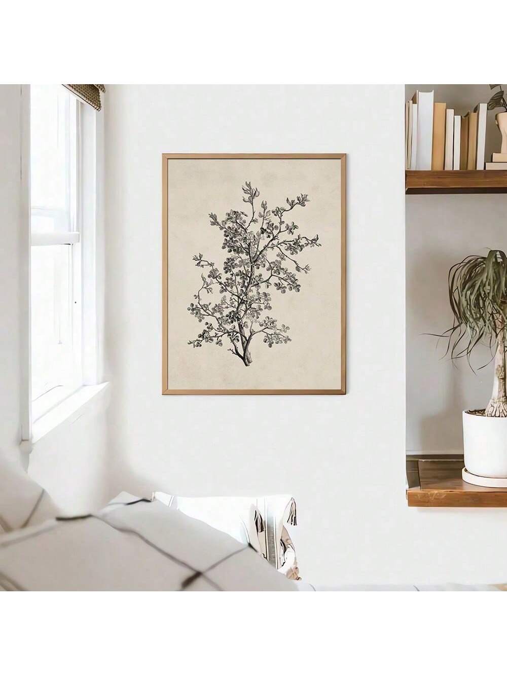 Transform your space with this authentic Vintage Botanical Tree Art Poster. Meticulously reproduced on quality canvas, this retro wall decor captures the detailed illustrations characteristic of classical botanical studies. The earthy palette and precise linework complement farmhouse aesthetics perfectly, adding a sophisticated touch of natural history to living rooms, studies, or hallways. An investment piece that elevates any interior design scheme.